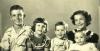 Donald, Mary, Gene, Dorty, Emmet circa 1950 Portrait
