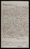 Abel Eaves Affidavit of 1847 Details Military Service