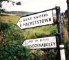 Road sign to Knocknaboley, Wicklow -Thomas' birthplace