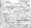 Martha Jane Gann Death Certificate 1912