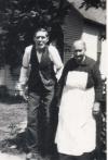 Elderly John and Mary Griffin Dynes, Shortly Before They Died Elderly John and Mary Griffin Dynes, Shortly Before They Died