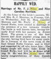 Fairly Milne and Caroline Merriam Wedding Story