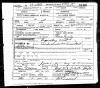 Rosa BENNETT Kennedy Death Certificate