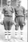 Jose R Rosales in Juarez Baseball Uniform (On Right Holding Ball)
