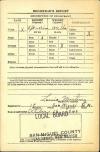 Louis Martinez WW2 Draft Registration Page 2