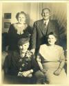 Elderly Uncle Ben McCabe With His Sisters