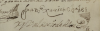 Francisco Xavier de Chabes Signature From His Will of 1762