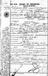 Death Record or Aurelia Barraza in Juarez, Evidently for Burial in Mexico, 1969