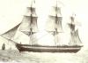 Ship Palestine circa 1840