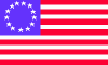 An Early American Flag circa 1780