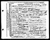 Mary Jane SAUNDERS Death Certificate