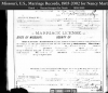 Marriage Record for Elijah J Friend and Nancy Martin