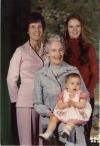 Gene's Wife - 4 generations of descendents